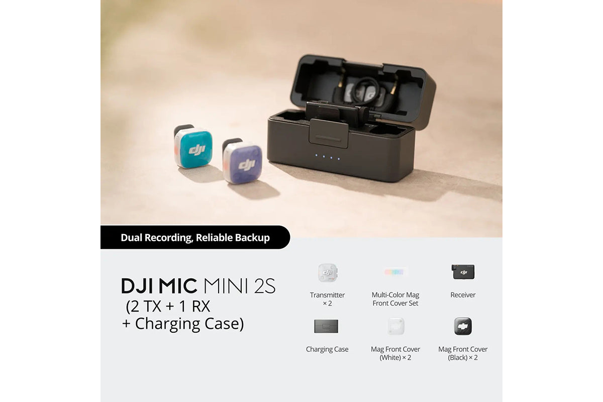 DJI Mic Mini 2S ( 2TX + 1RX + Charging Case)-3