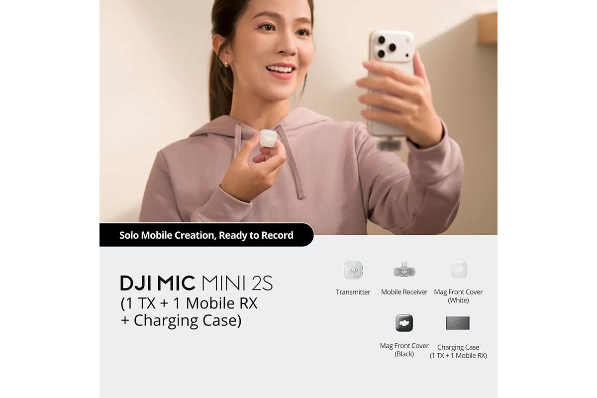 DJI Mic Mini 2S (1TX+1 Mobile RX+Charging Case)-4