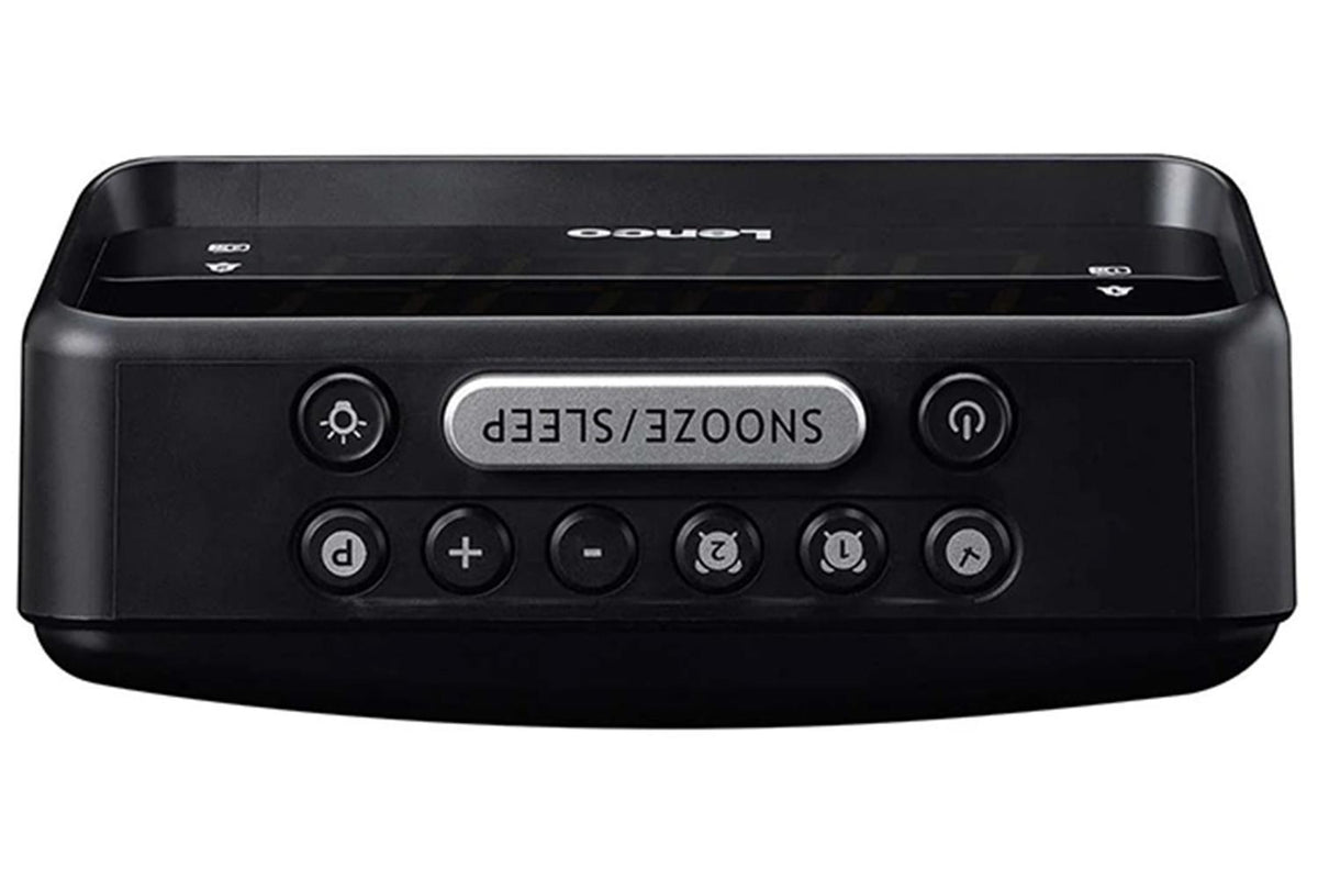 Lenco CR-28BK Clock Radio | LED Display | Night Light | Black-5