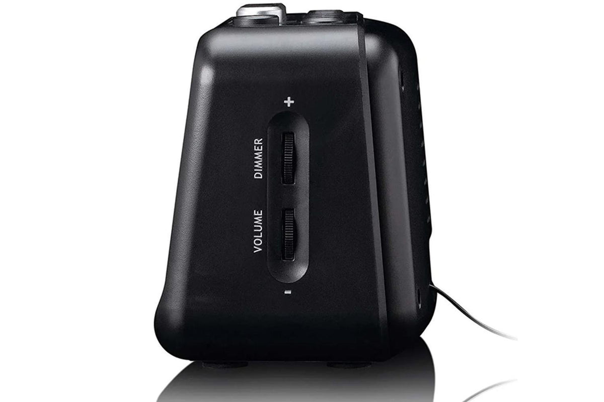 Lenco CR-28BK Clock Radio | LED Display | Night Light | Black-6