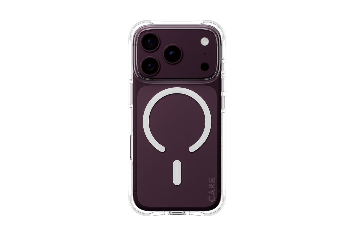 PanzerGlass Care iPhone 18 Pro/17 Pro Magsafe Samba Case | Transparent/ White-3