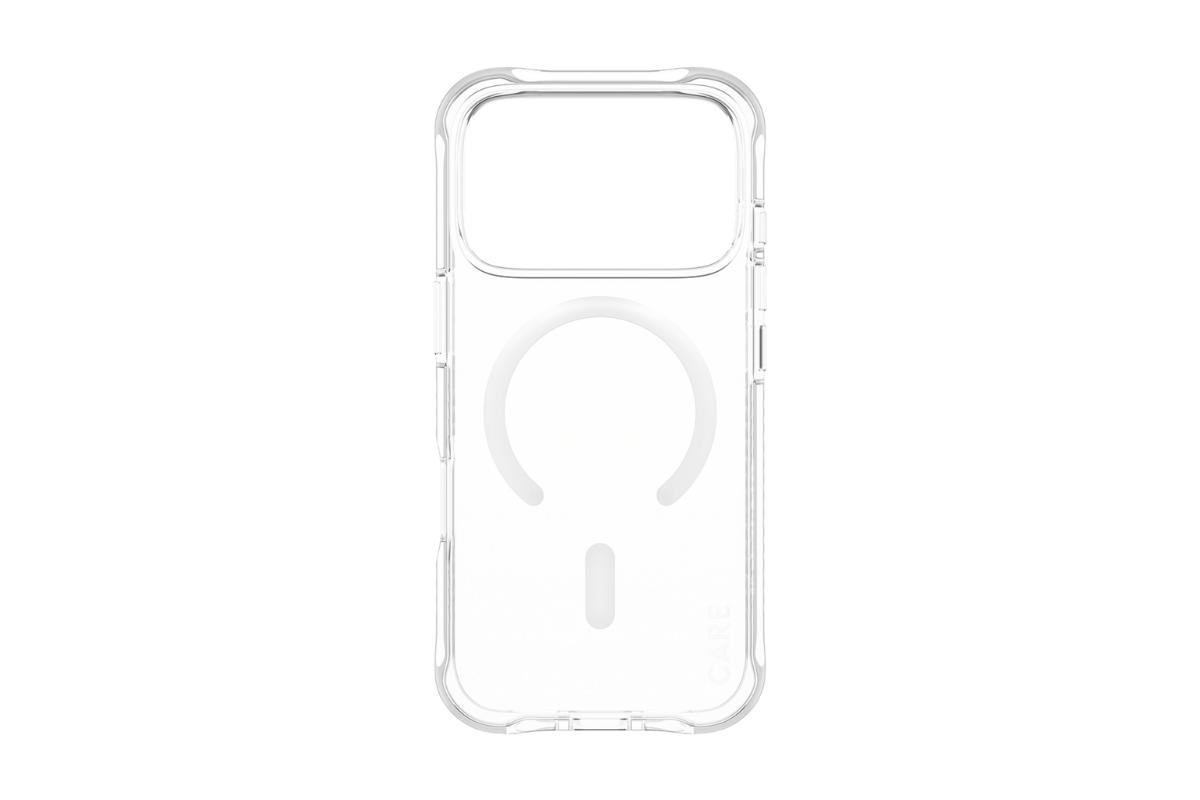 PanzerGlass Care iPhone 18 Pro/17 Pro Magsafe Samba Case | Transparent/ White
