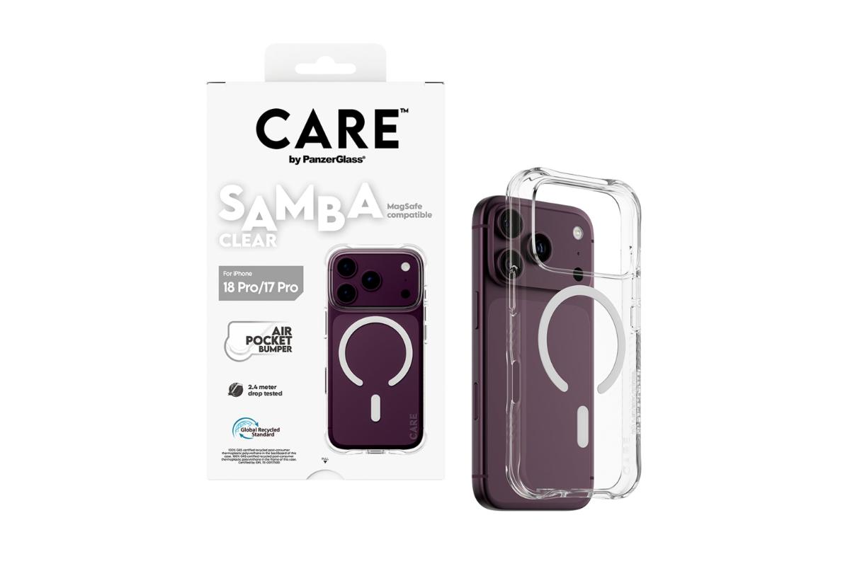 PanzerGlass Care iPhone 18 Pro/17 Pro Magsafe Samba Case | Transparent/ White-11
