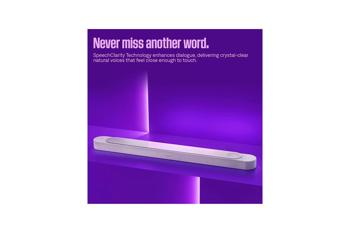 Bose Lifestyle Wireless Dolby Atmos Ultra Soundbar with Voice Recognition | White-7