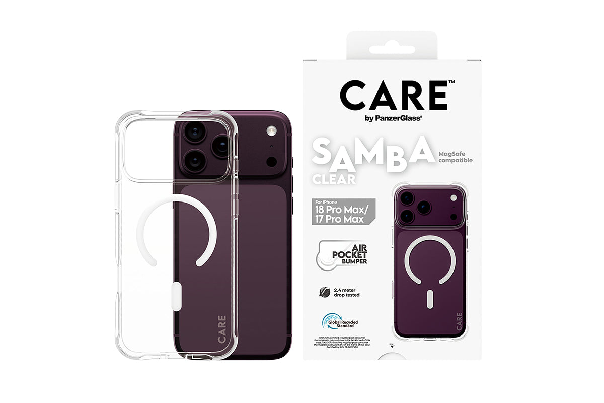 PanzerGlass CARE Samba 17/18 Pro Max MagSafe Case | Transparent-2