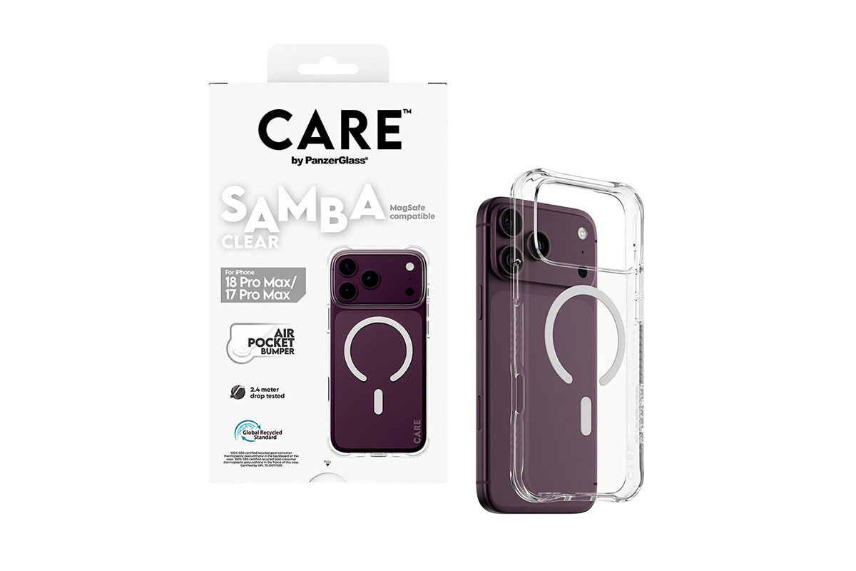 PanzerGlass CARE Samba 17/18 Pro Max MagSafe Case | Transparent-5
