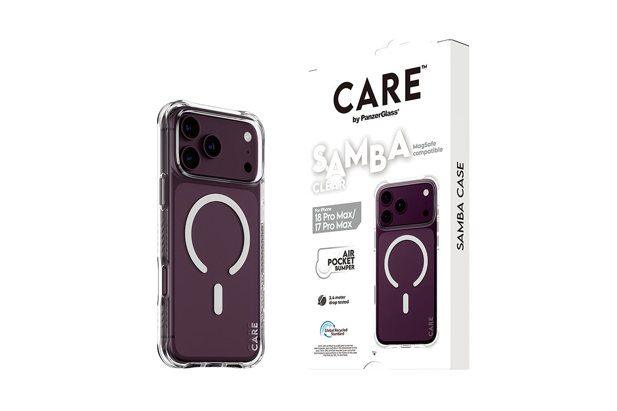 PanzerGlass CARE Samba 17/18 Pro Max MagSafe Case | Transparent-6