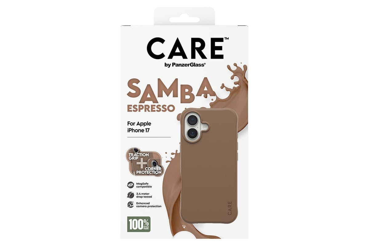 PanzerGlass MagSafe iPhone 17 Case | Samba Espresso-3