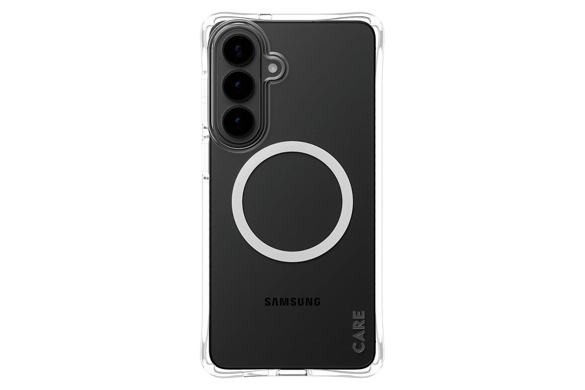 PanzerGlass CARE Samba Qi Samsung Galaxy S26 Plus Case | Transparent White