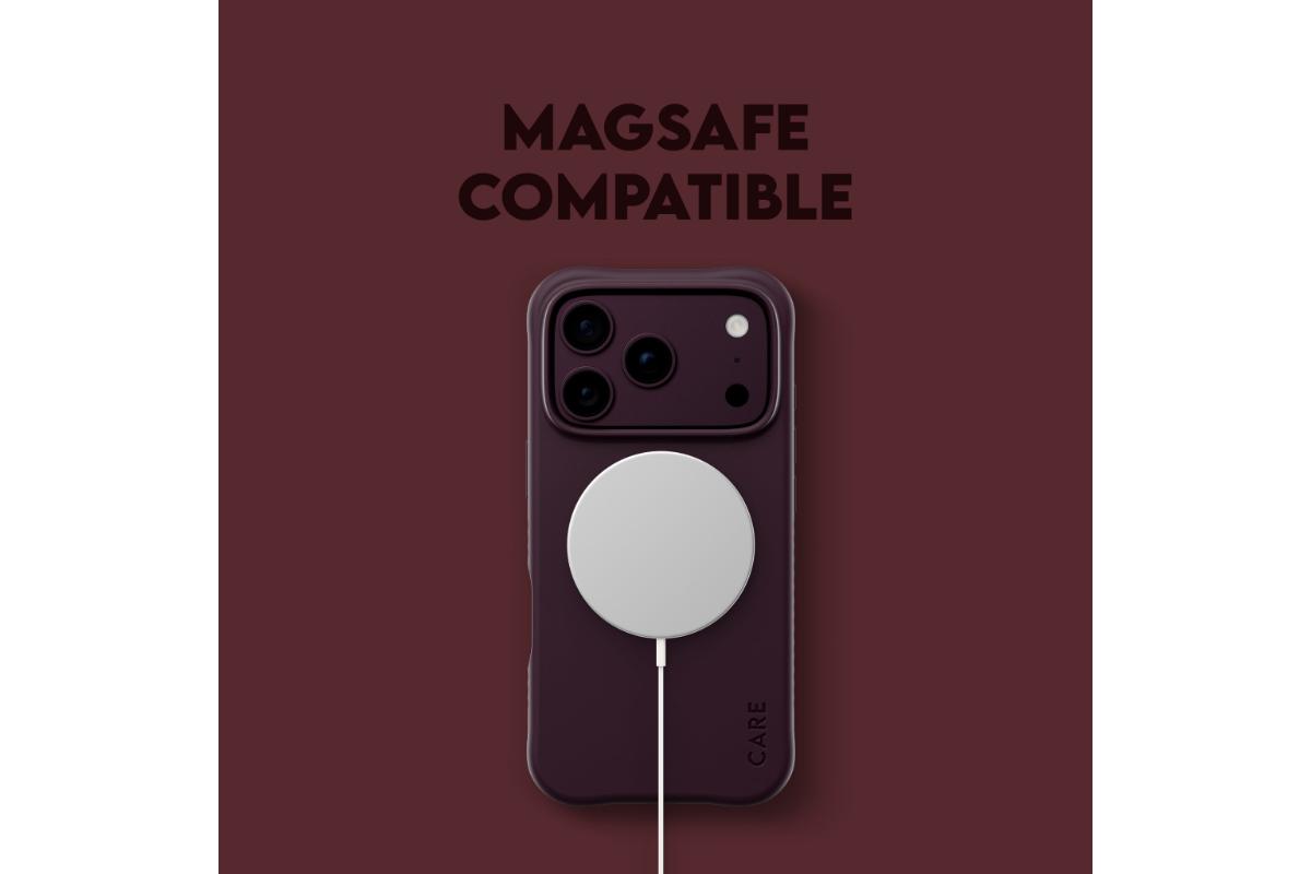 PanzerGlass Care iPhone 18 Pro/17 Pro Magsafe Samba Case | Dark Cherry-13
