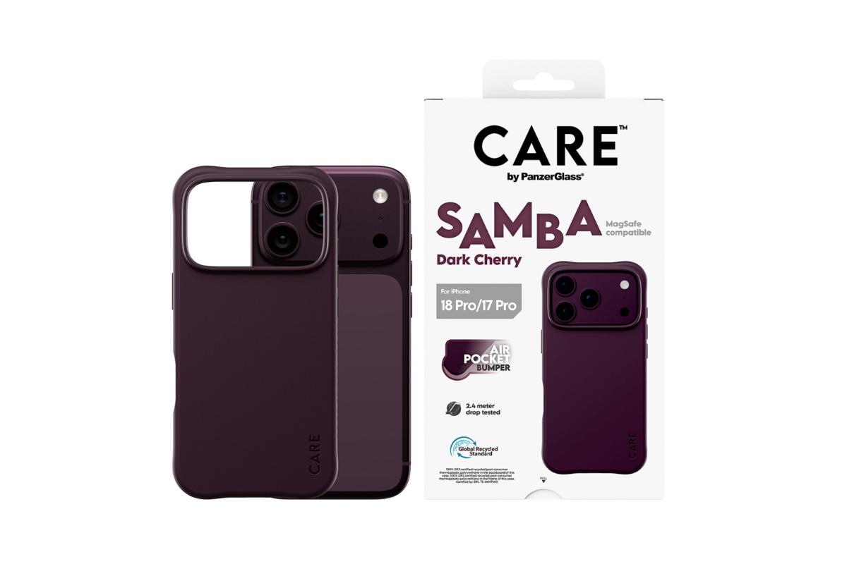 PanzerGlass Care iPhone 18 Pro/17 Pro Magsafe Samba Case | Dark Cherry-10