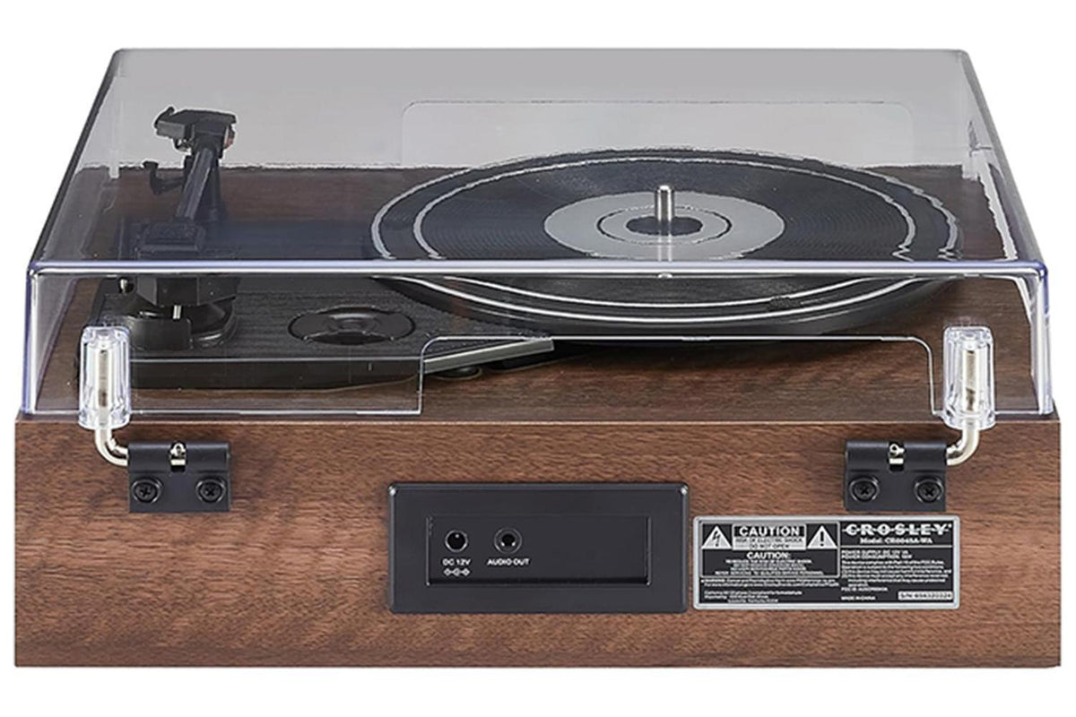 Crosley Miles Record Player Turntable | Bluetooth In Out | Walnut-8