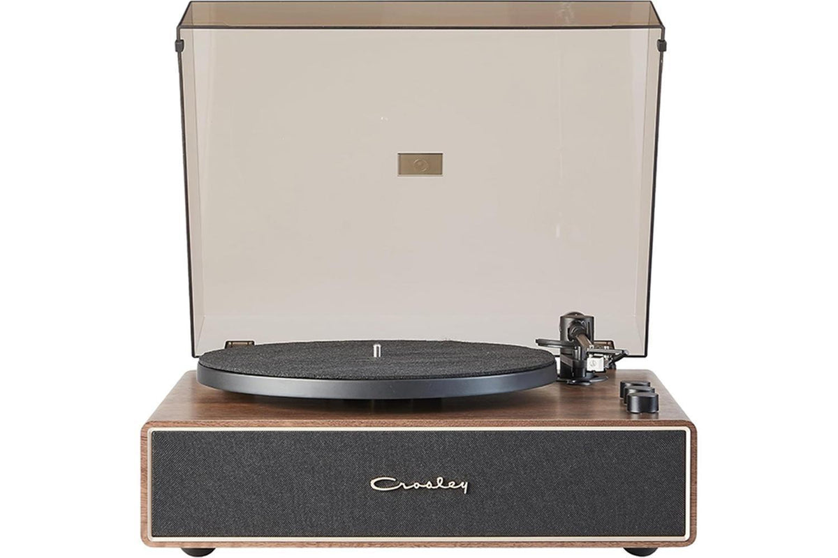 Crosley Stave Record Player Turntable | Bluetooth | Walnut | 2-Speed