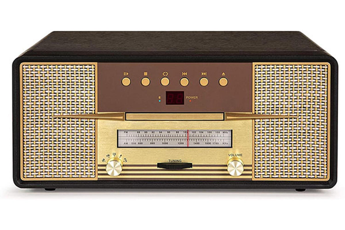 Crosley Rhapsody Entertainment Center | Record Player | Mahogany-3