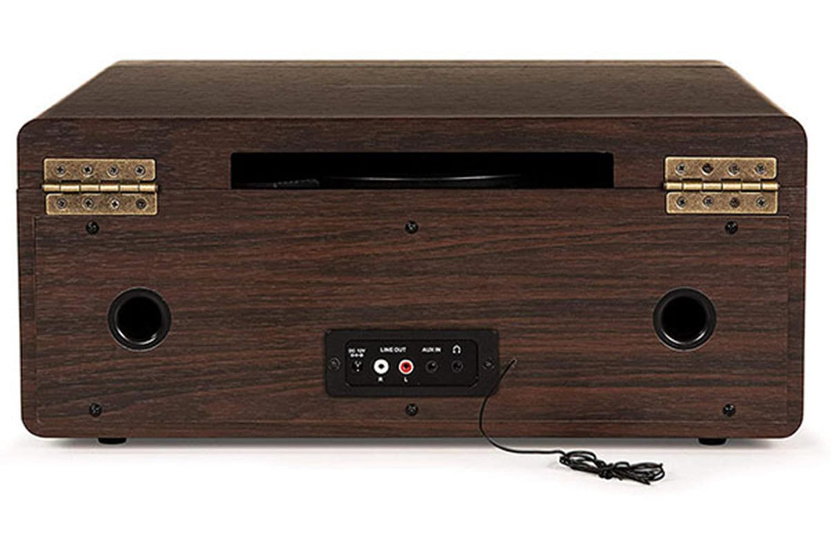Crosley Rhapsody Entertainment Center | Record Player | Mahogany-5