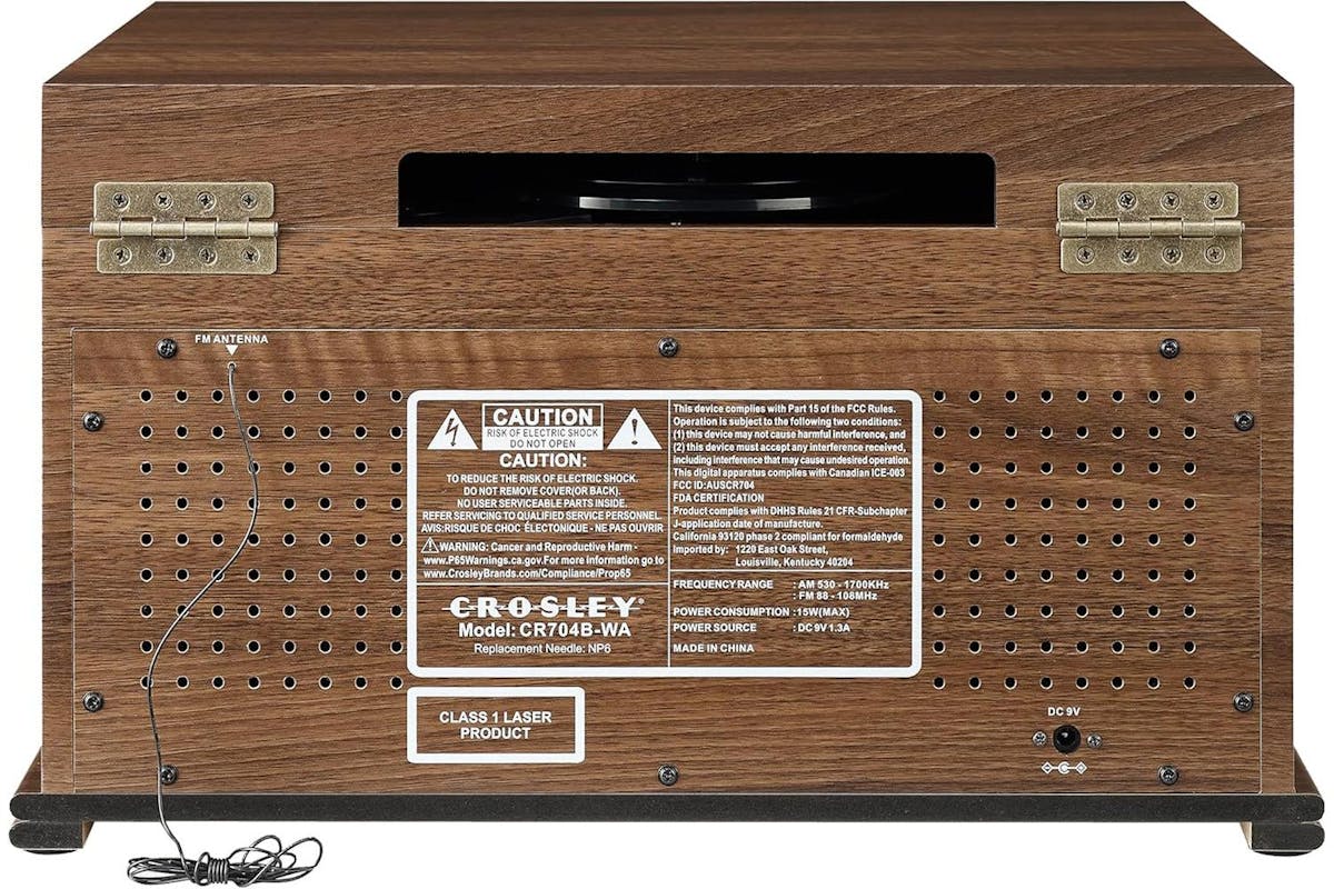 Crosley | Musician 8-in-1 Record Player | Walnut Finish-9