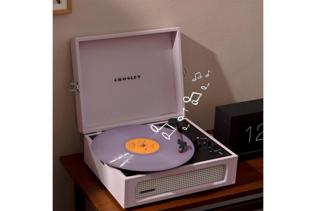 Crosley Voyager Record Player | Bluetooth | Amethyst-2