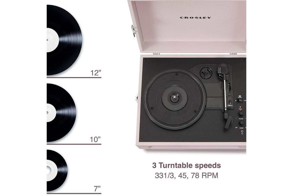 Crosley Voyager Record Player | Bluetooth | Amethyst-4