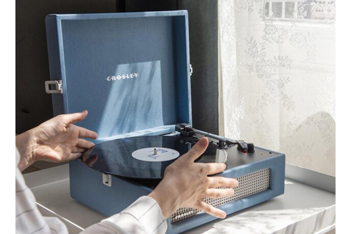 Crosley Voyager | 3-speed Record Player | Imitation Leather-4