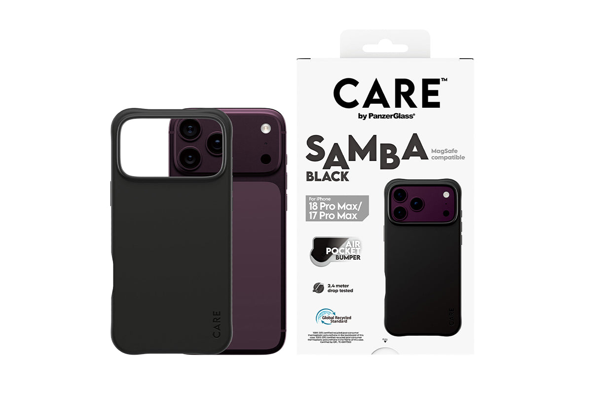 PanzerGlass CARE Samba 17/18 Pro Max MagSafe Case | Black-2