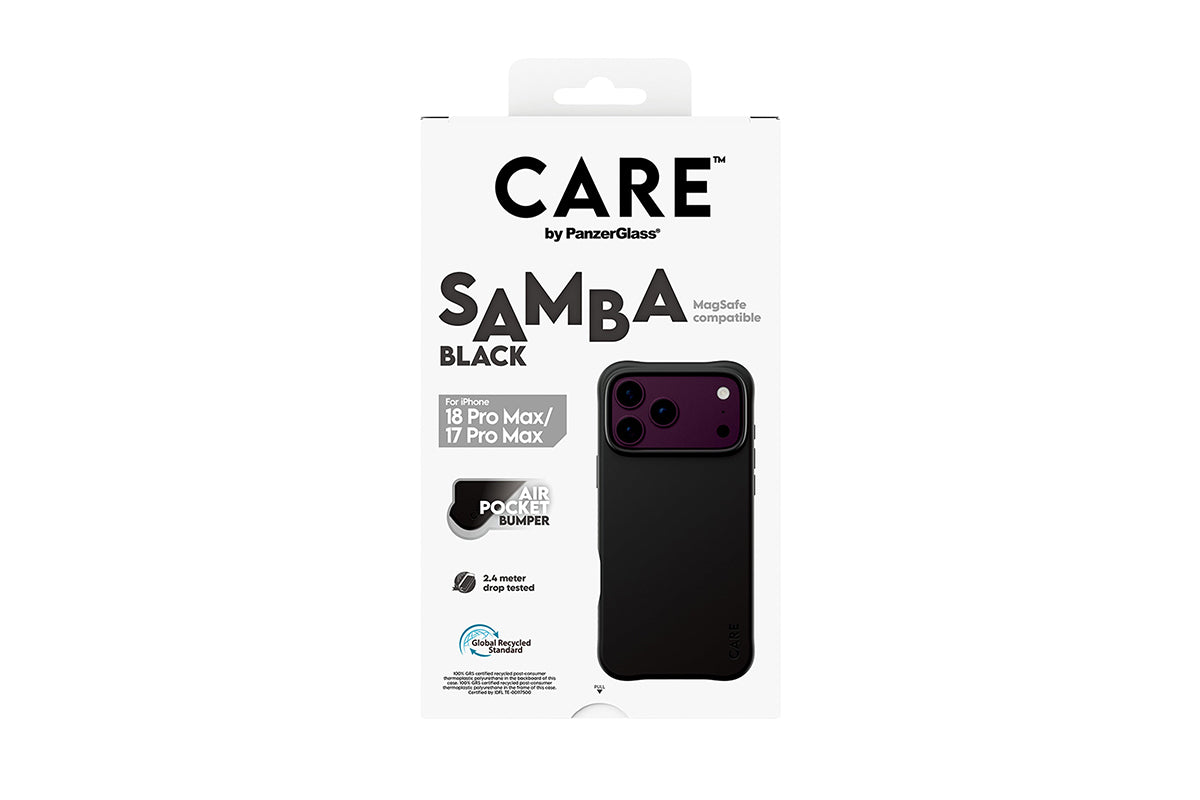 PanzerGlass CARE Samba 17/18 Pro Max MagSafe Case | Black-3