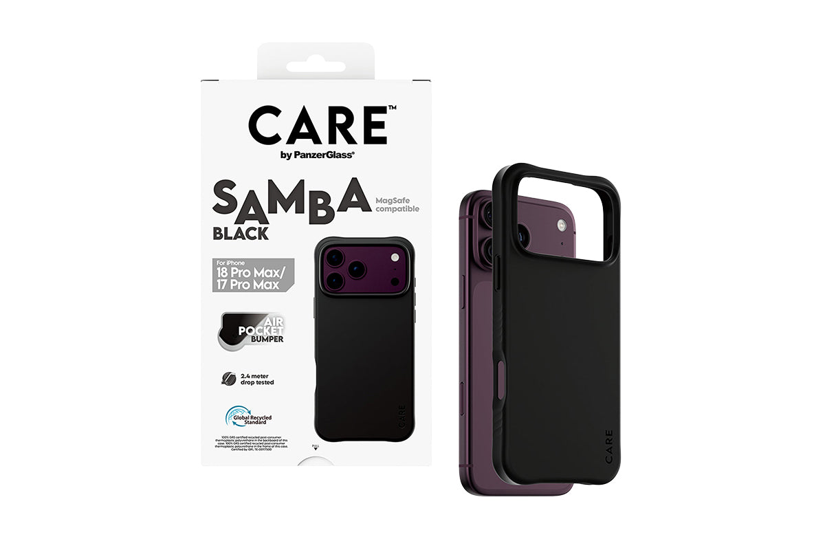 PanzerGlass CARE Samba 17/18 Pro Max MagSafe Case | Black-5