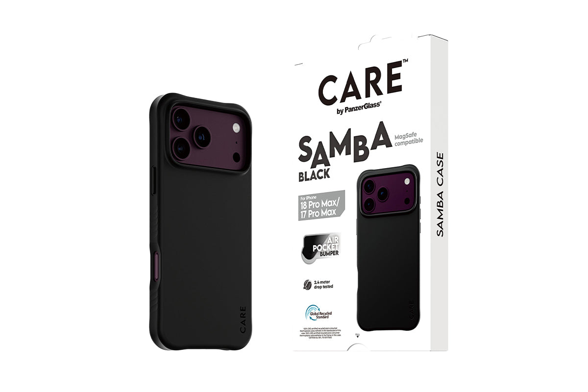 PanzerGlass CARE Samba 17/18 Pro Max MagSafe Case | Black-6