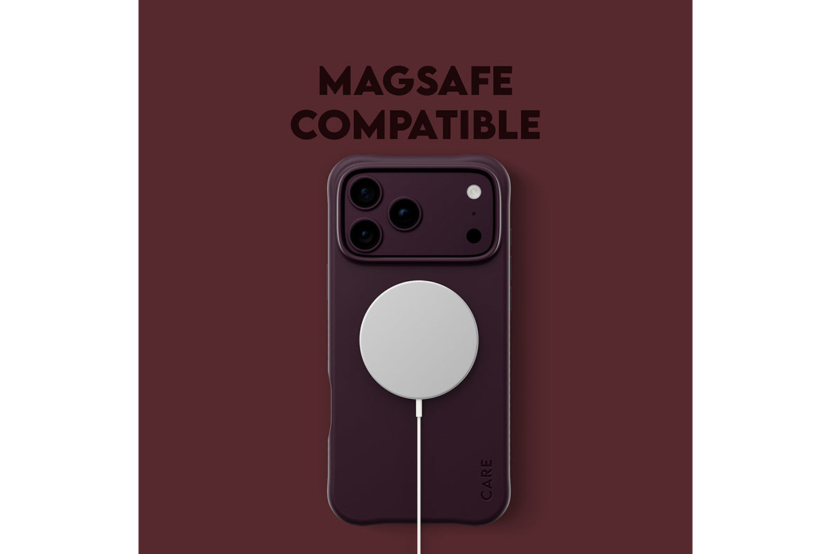 PanzerGlass CARE Samba 17/18 Pro Max MagSafe Case | Dark Cherry-8