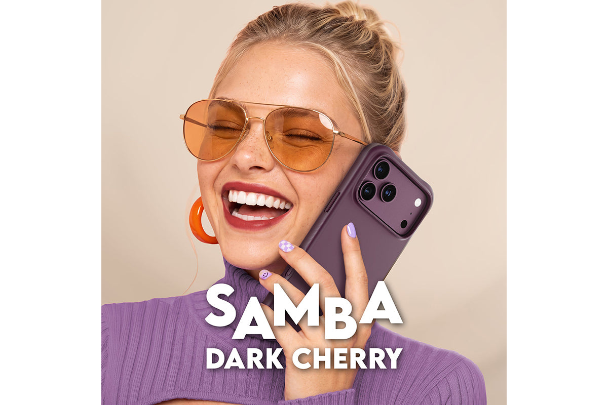 PanzerGlass CARE Samba 17/18 Pro Max MagSafe Case | Dark Cherry-9