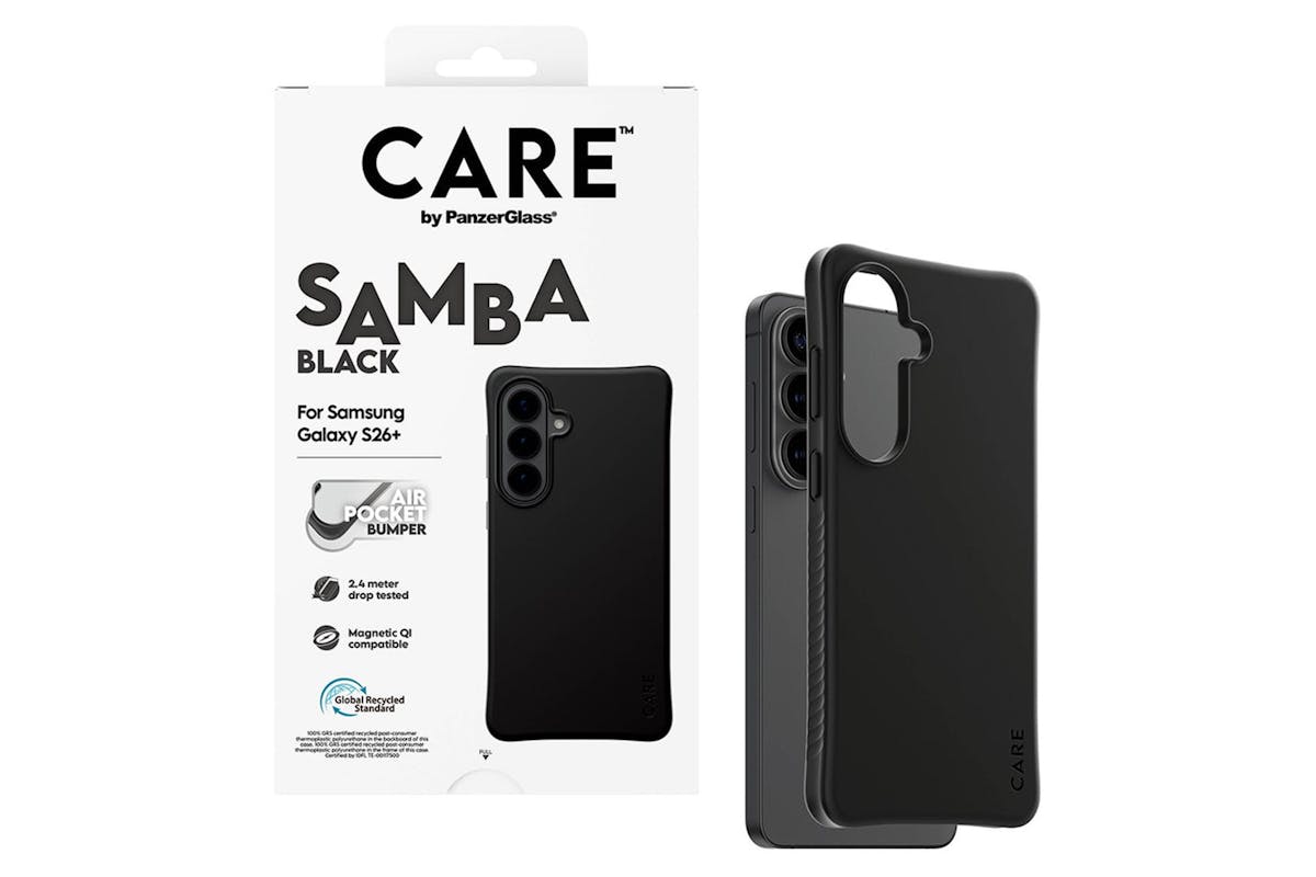PanzerGlass CARE Samba Qi Samsung Galaxy S26 Plus Case | Black-5