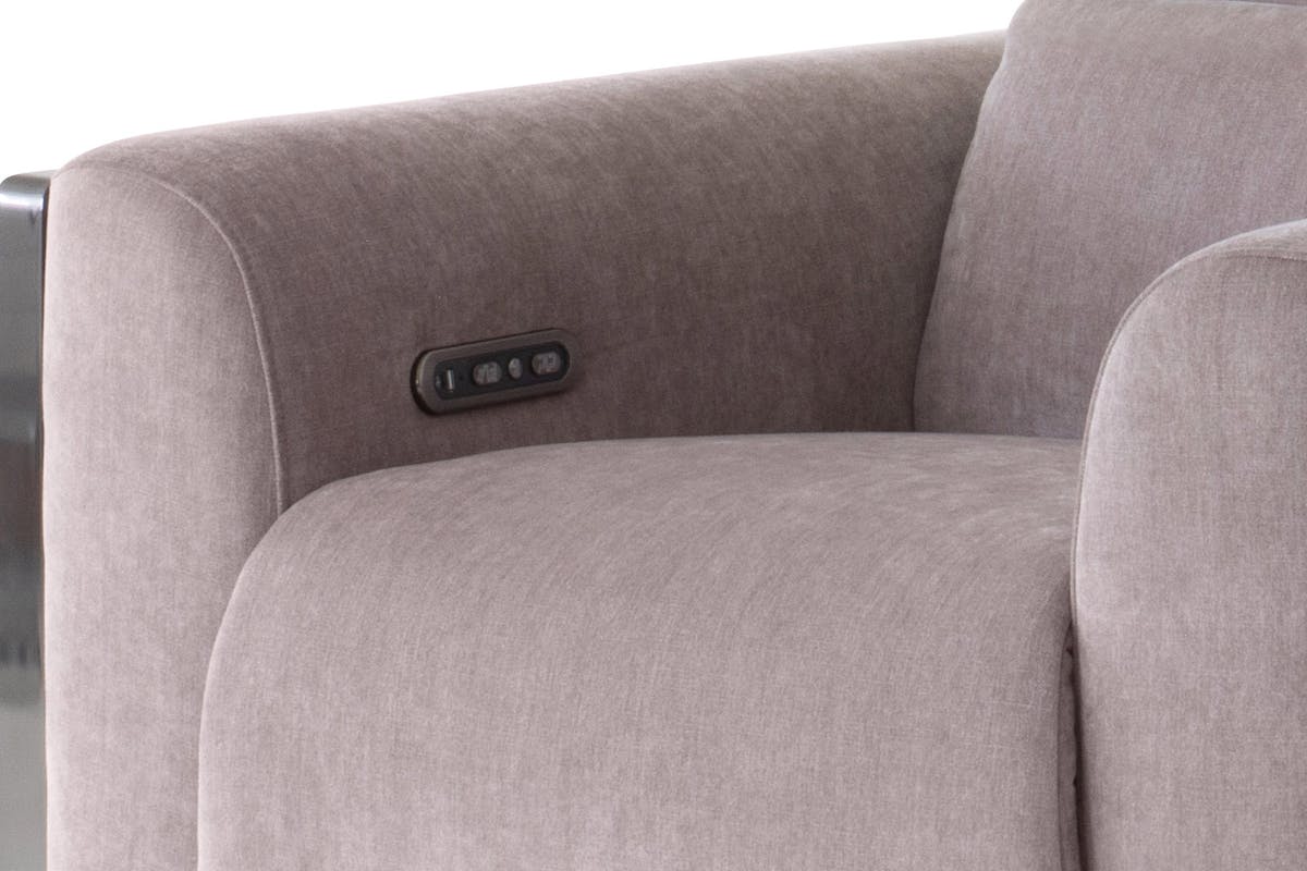 Cruz Armchair | Power Recliner | Fabric | Nutmeg-9