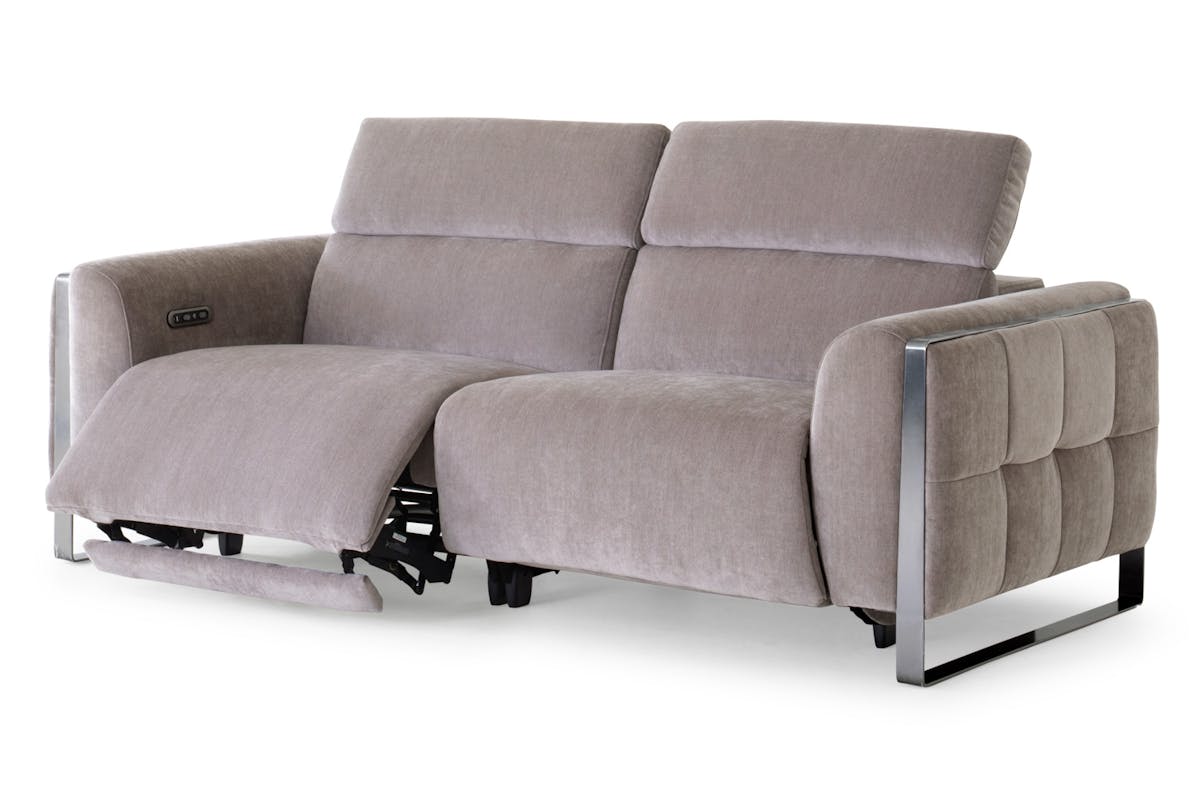 Cruz 2.5 Seater Sofa | Power Recliner | Nutmeg-6