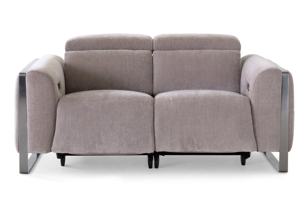 Cruz 2 Seater Sofa | Power Recliner | Fabric | Nutmeg-4