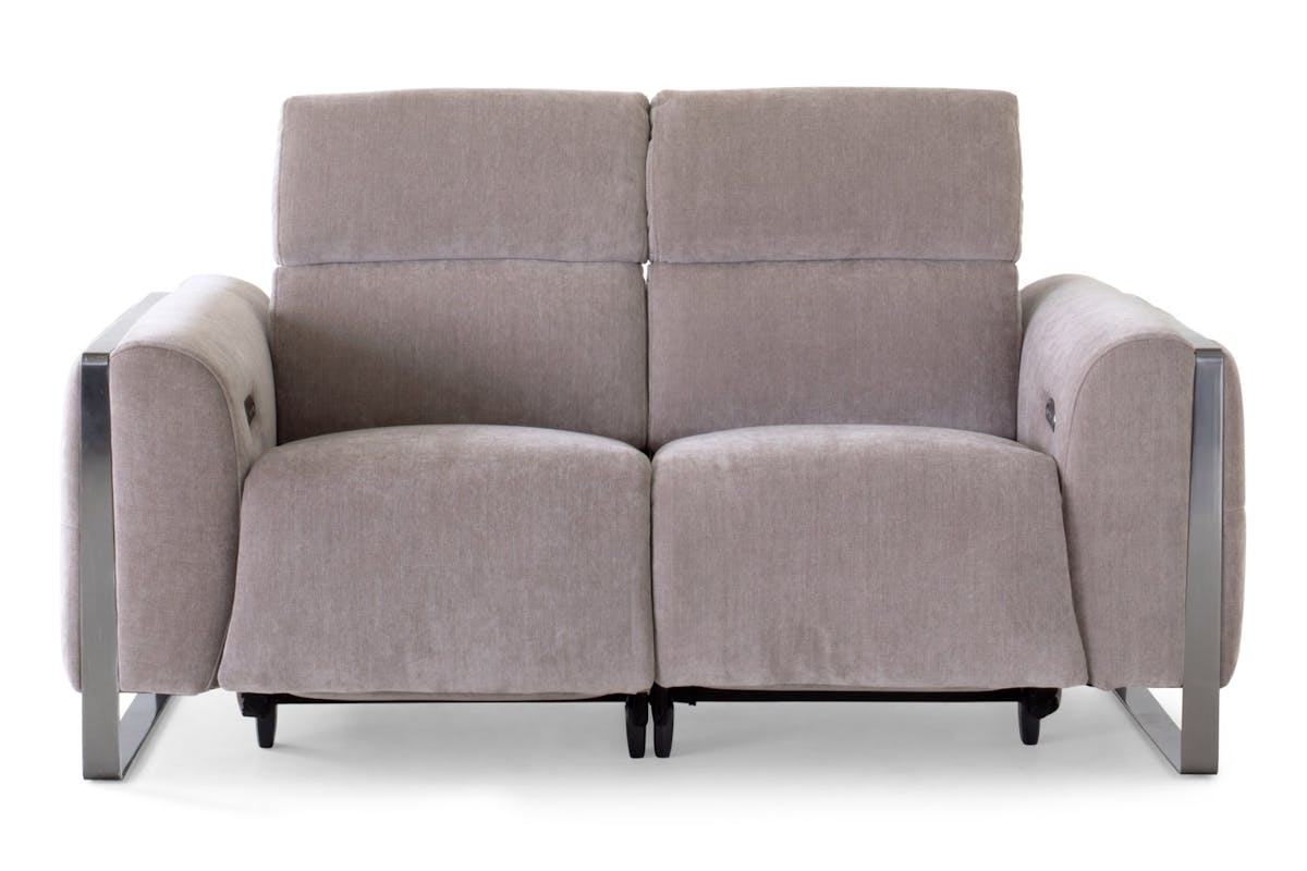 Cruz 2 Seater Sofa | Power Recliner | Fabric | Nutmeg