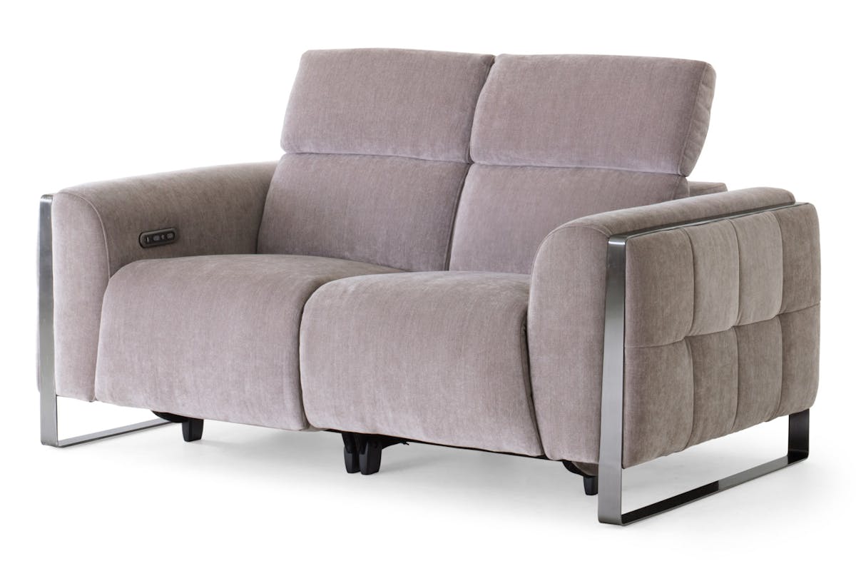 Cruz 2 Seater Sofa | Power Recliner | Fabric | Nutmeg-3