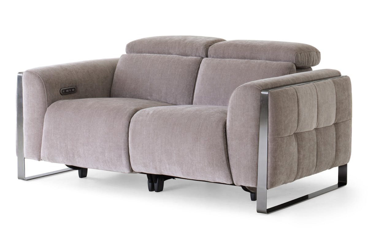 Cruz 2 Seater Sofa | Power Recliner | Fabric | Nutmeg-8