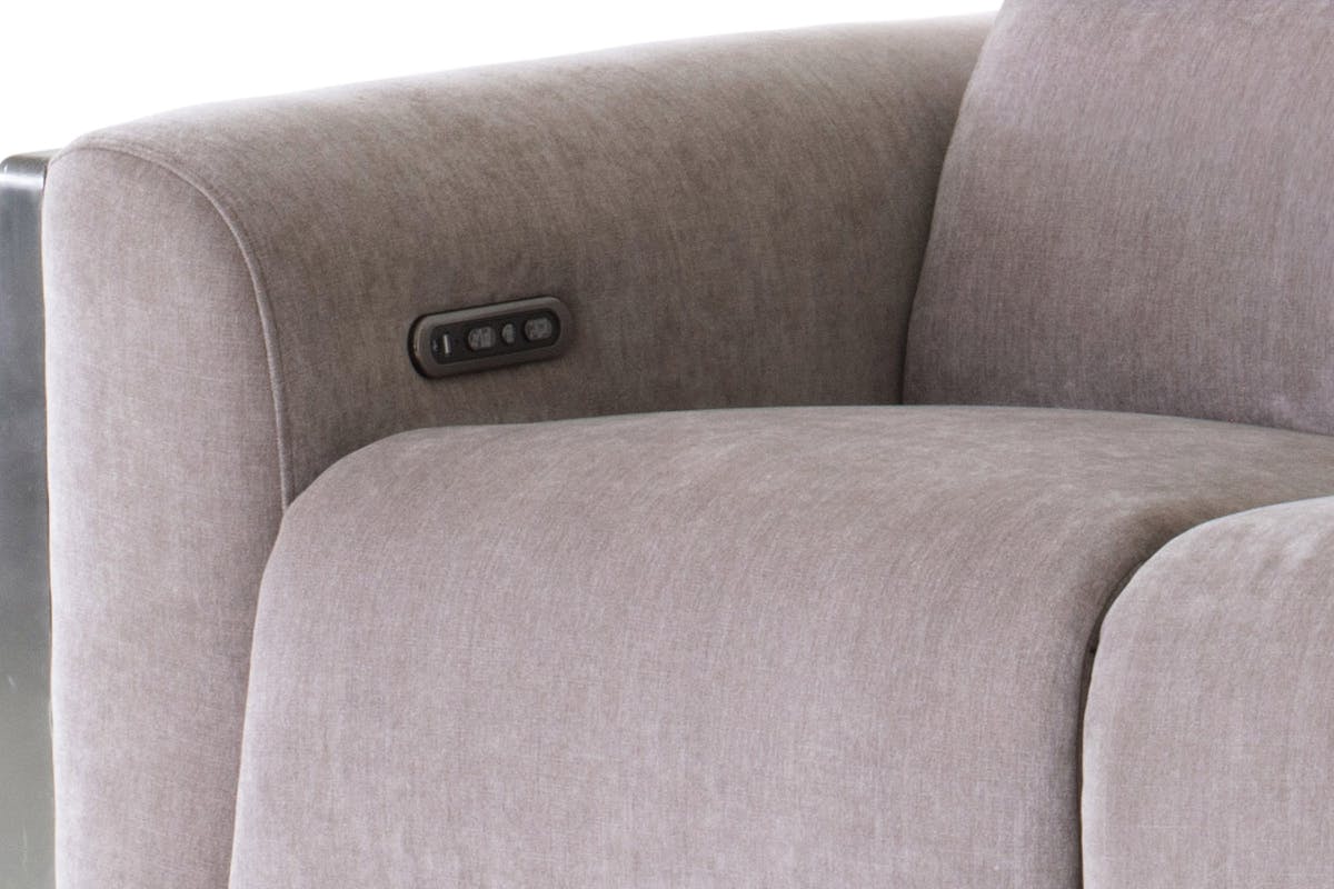 Cruz 2 Seater Sofa | Power Recliner | Fabric | Nutmeg-9