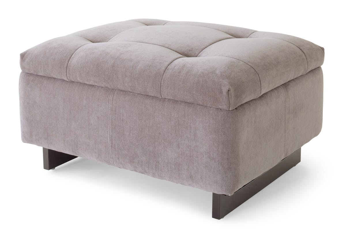 Cruz Footstool | Fabric | Nutmeg-3