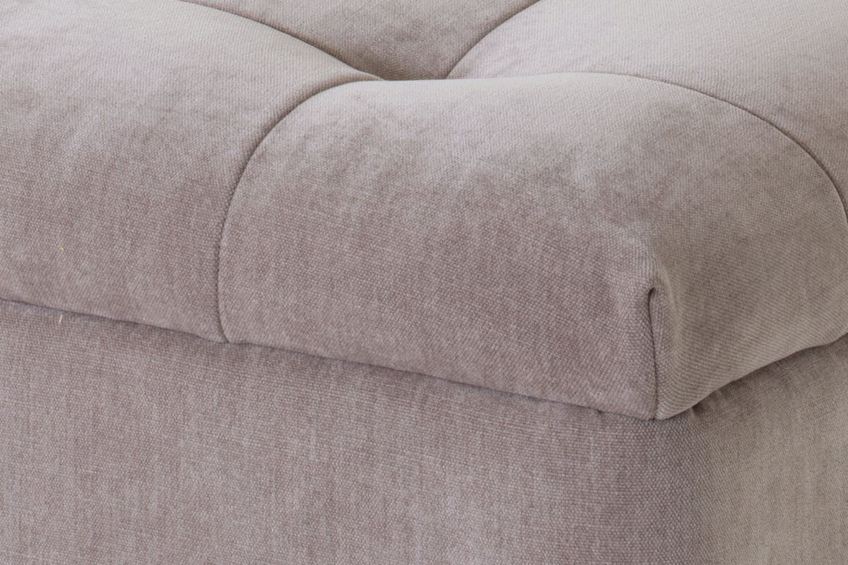 Cruz Footstool | Fabric | Nutmeg-4
