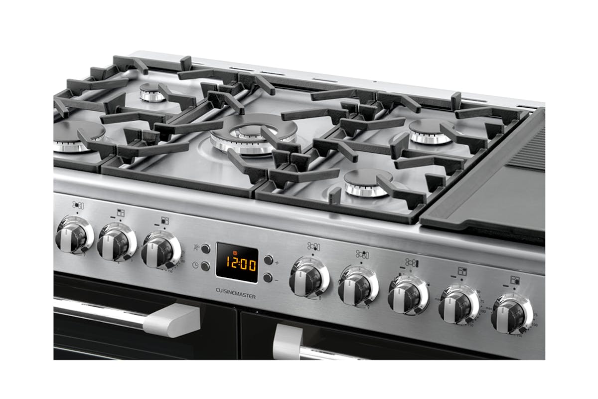 Leisure Cuisinemaster 100cm Dual Fuel Range Cooker | CS100F520X | Stainless Steel-2