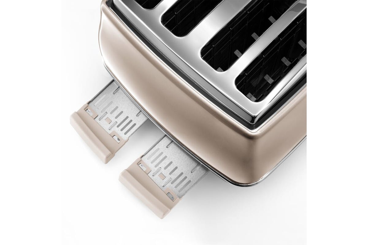 DeLonghi Icona Vintage 4 Slice Toaster | CTOT4003BG | Beige-4