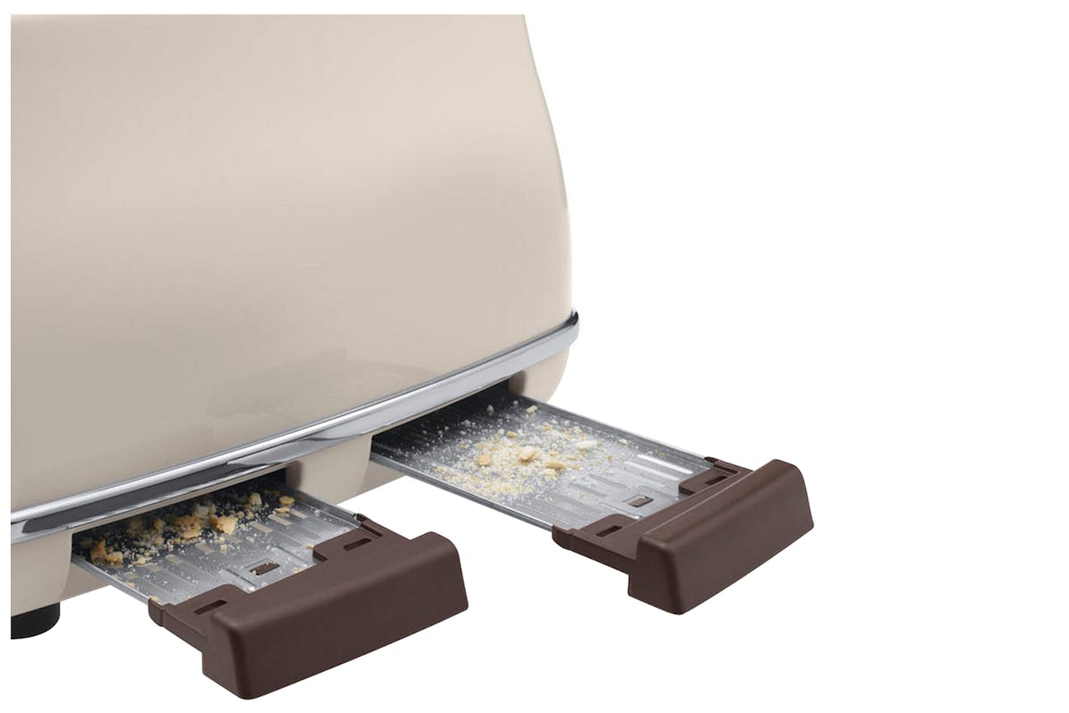 DeLonghi Icona Vintage 4 Slice Toaster | CTOV4003BG | Beige-5