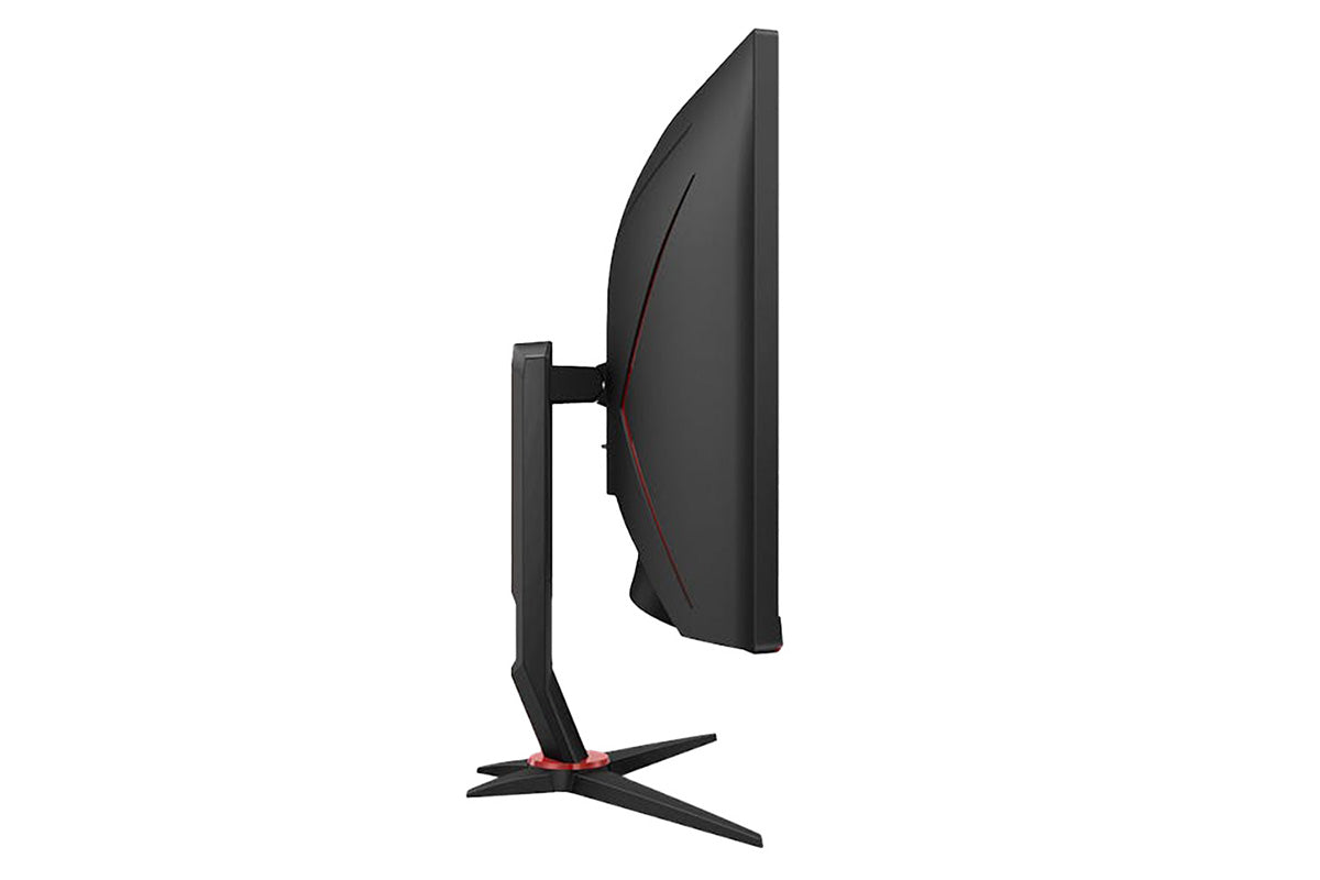 AOC 34" WQHD Curved Ultrawide Monitor 180HZ | CU34G2XP/BK-3