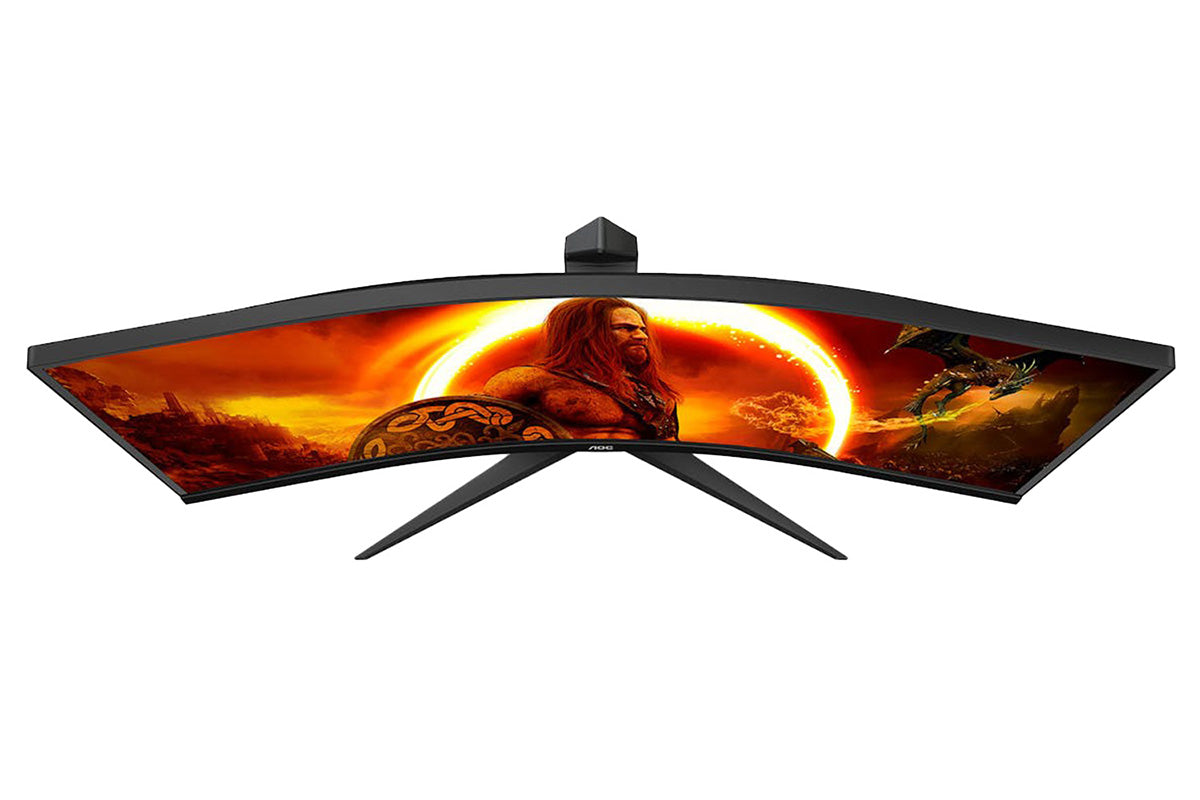 AOC 34" WQHD Curved Ultrawide Monitor 180HZ | CU34G2XP/BK-4