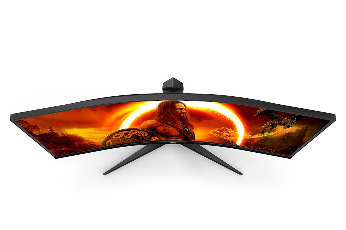 AOC 34" WQHD Curved Ultrawide Monitor 180HZ | CU34G2XP/BK-9
