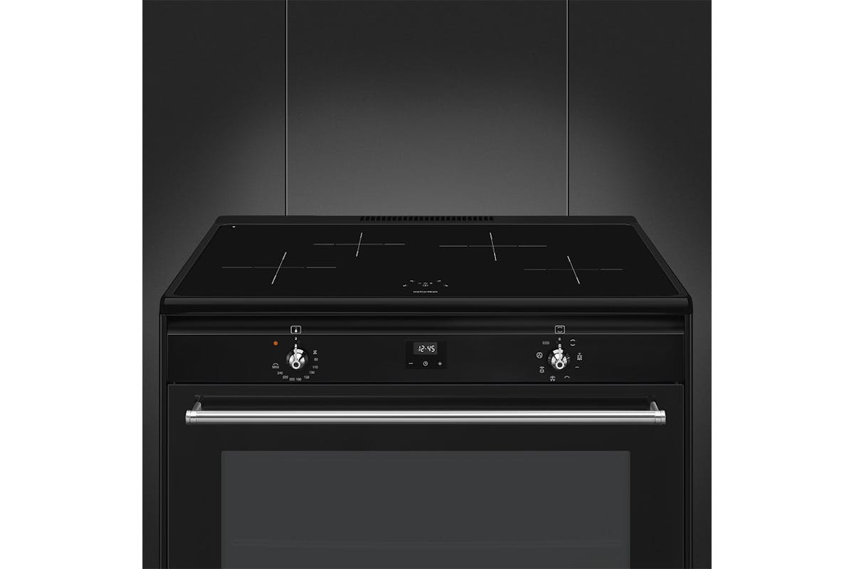 Smeg Concert 90cm Electric Range Cooker | CX91IMBL | Black-5