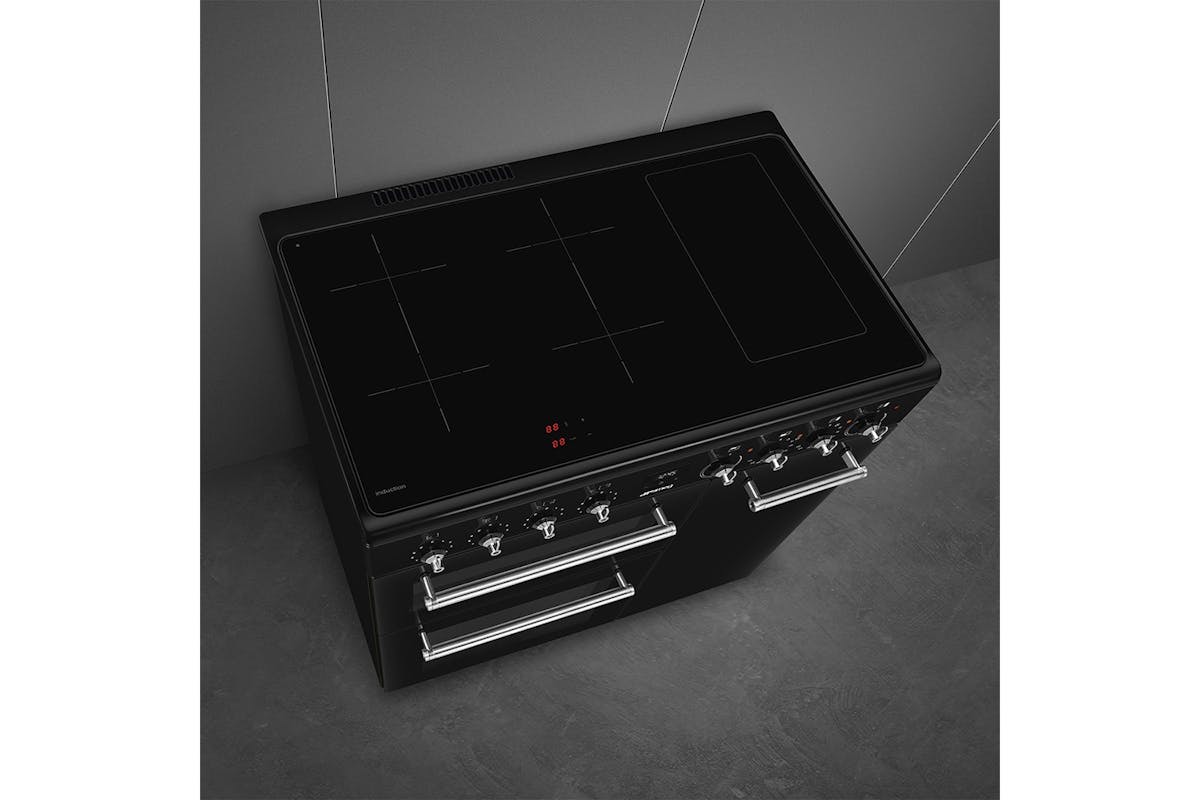 Smeg Classic 90cm Induction Range Cooker | CX93IMBL | Black-5
