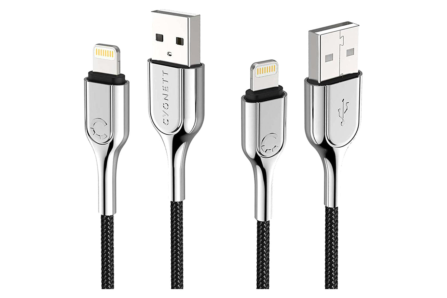 Cygnett Armoured Lightning USB-A Braided Cable | 1m-4