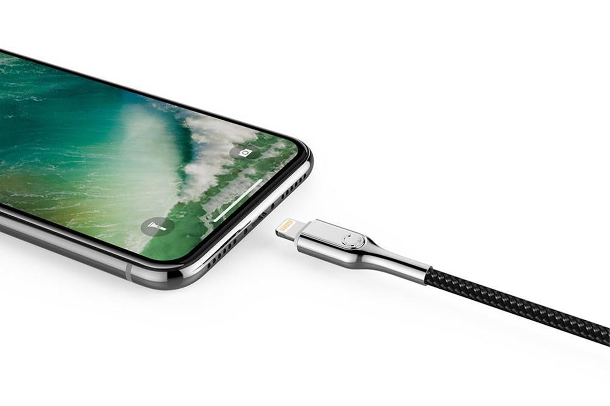 Cygnett Armoured Lightning to USB-A Cable | 2m | Black-3