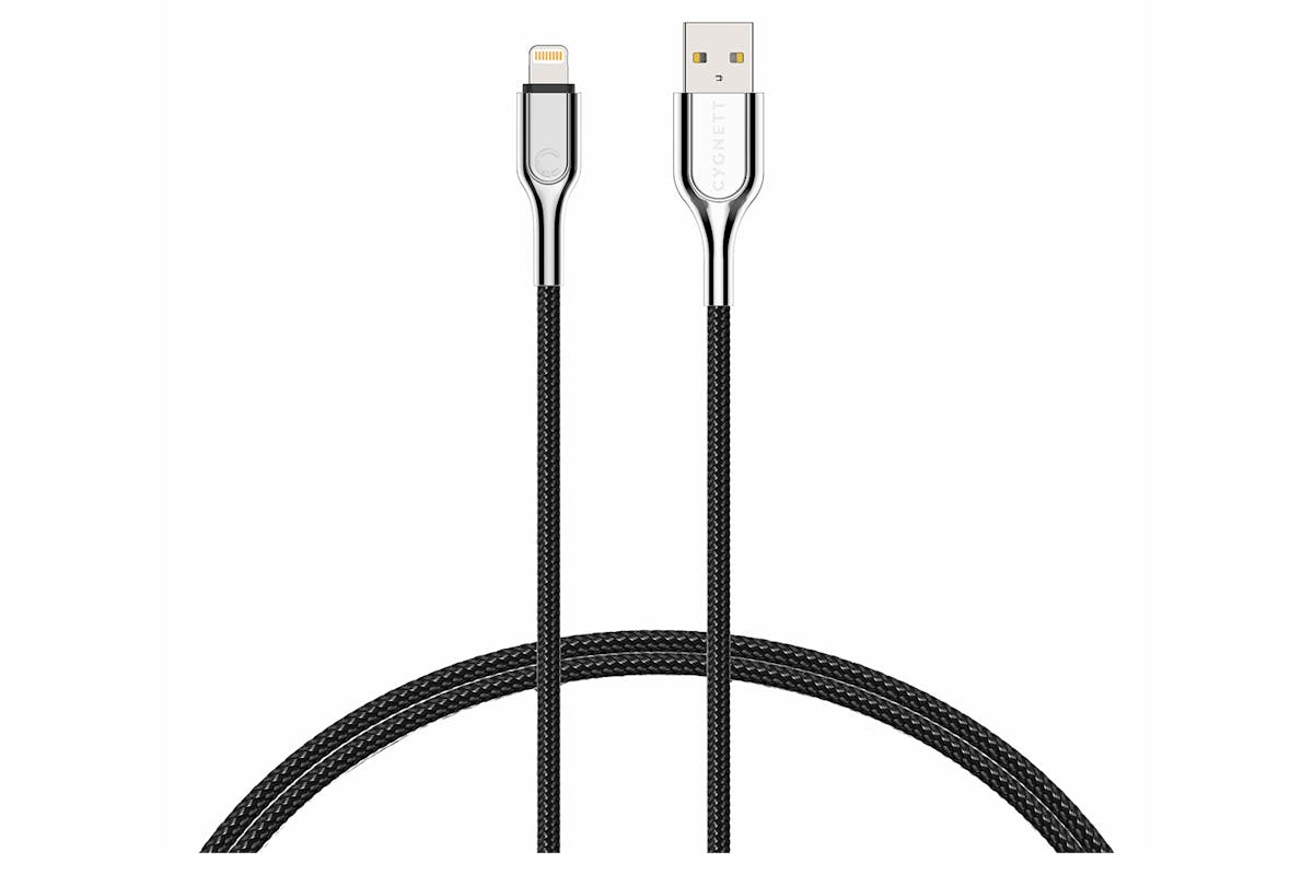 Cygnett Armoured Lightning to USB-A Cable | 2m | Black-4